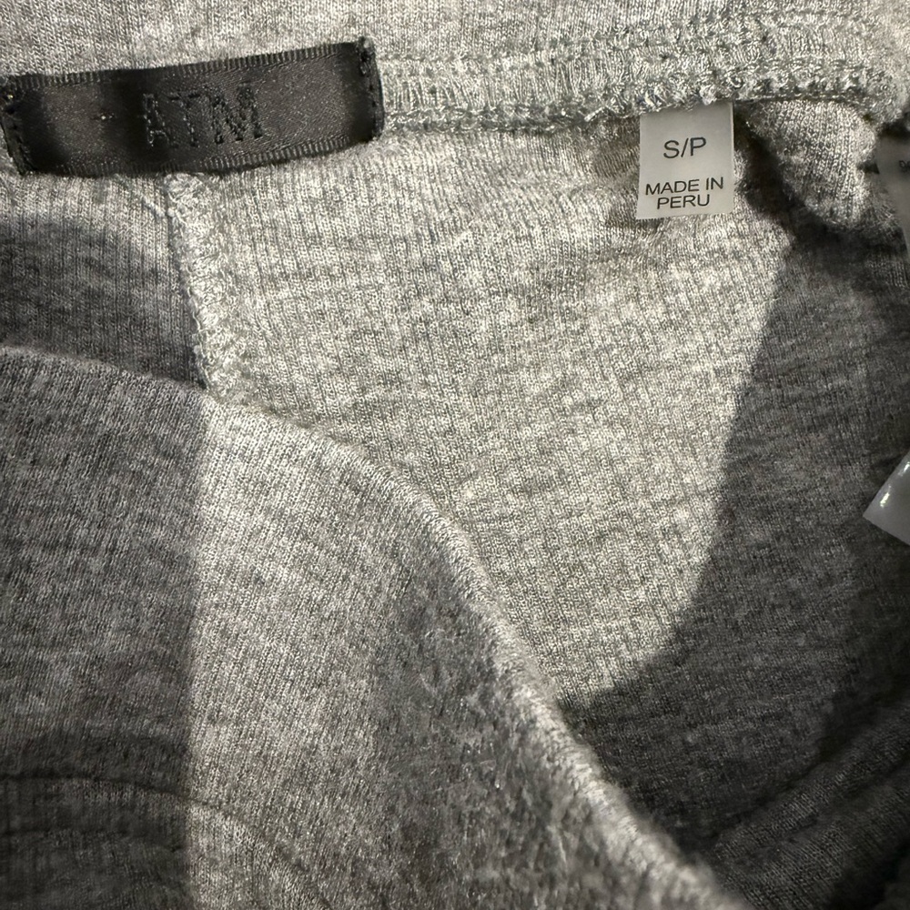 ATM Anthony Thomas Melillo Charcoal Kids Leggings - Picture 5 of 5